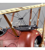 Fighter Sopwith Camel. 1:16 Wooden and Metal Aircraft Model