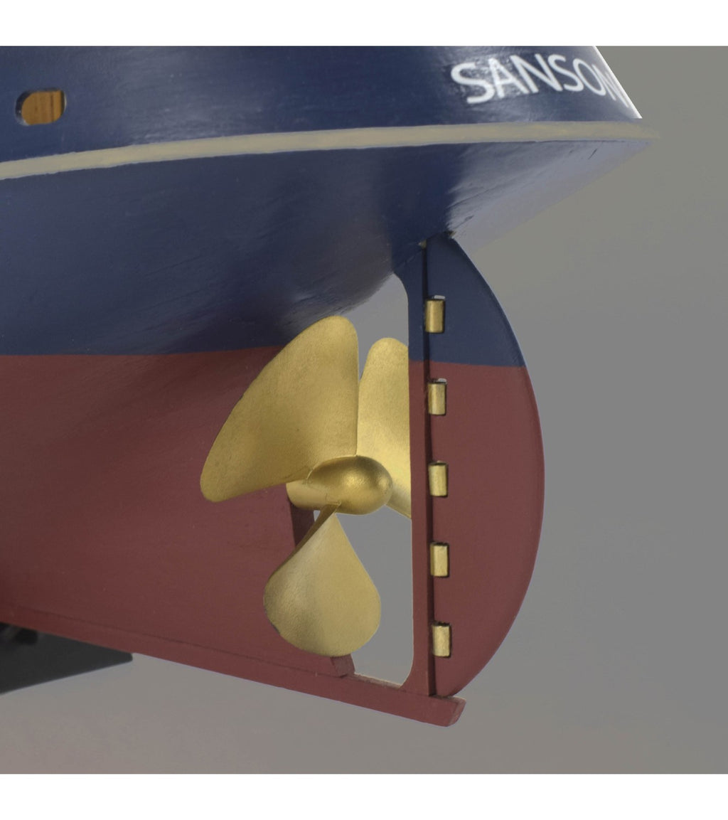 Sanson Tugboat. 1:50 Wooden Model Ship Kit (R/C Compatible)