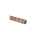 American Walnut Molding for Showcase: 12 x 12 x 1000 mm