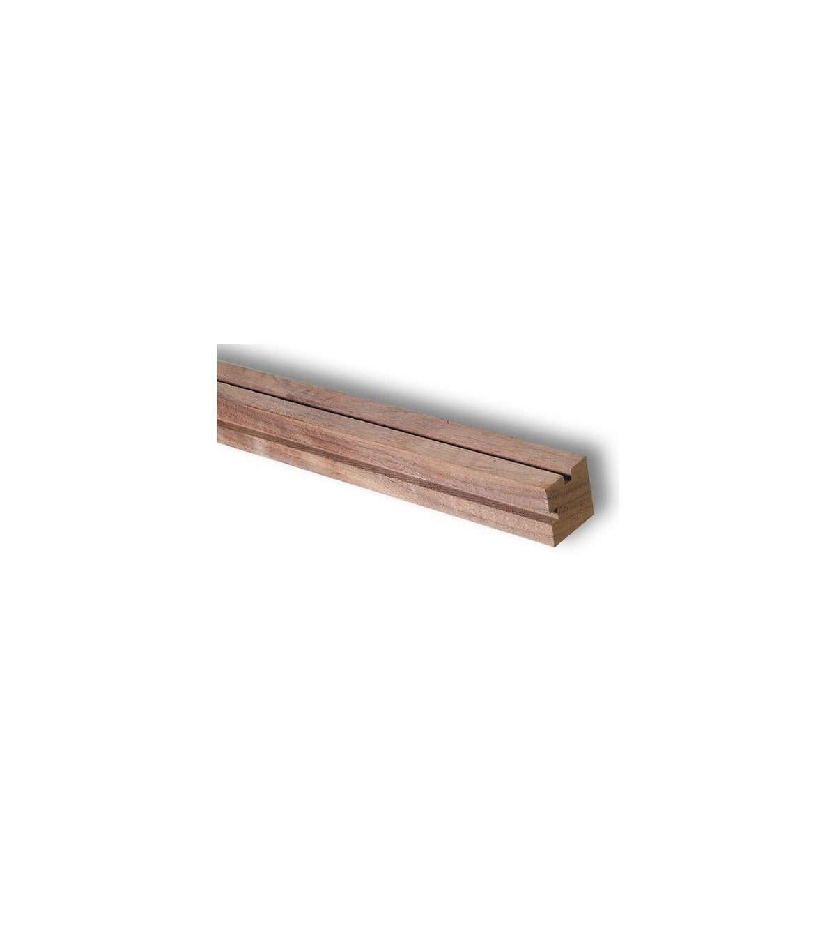 American Walnut Molding for Showcase: 12 x 12 x 1000 mm