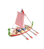 Wooden Model for Kids +8: Viking Ship Drakkar