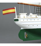 Training Ship Juan Sebasti&aacute;n Elcano &amp; Esmeralda. 1:250 Wooden and Plastic Model Ship Kit