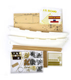 Training Ship Juan Sebasti&aacute;n Elcano &amp; Esmeralda. 1:250 Wooden and Plastic Model Ship Kit