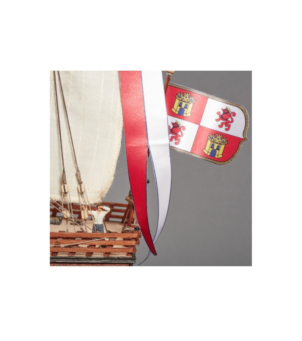 Caravel Santa Maria. 1:65 Wooden Model Ship Kit