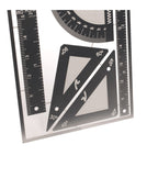 Micro Drawing Set for Modeling: Rulers, Triangles &amp; Protractor