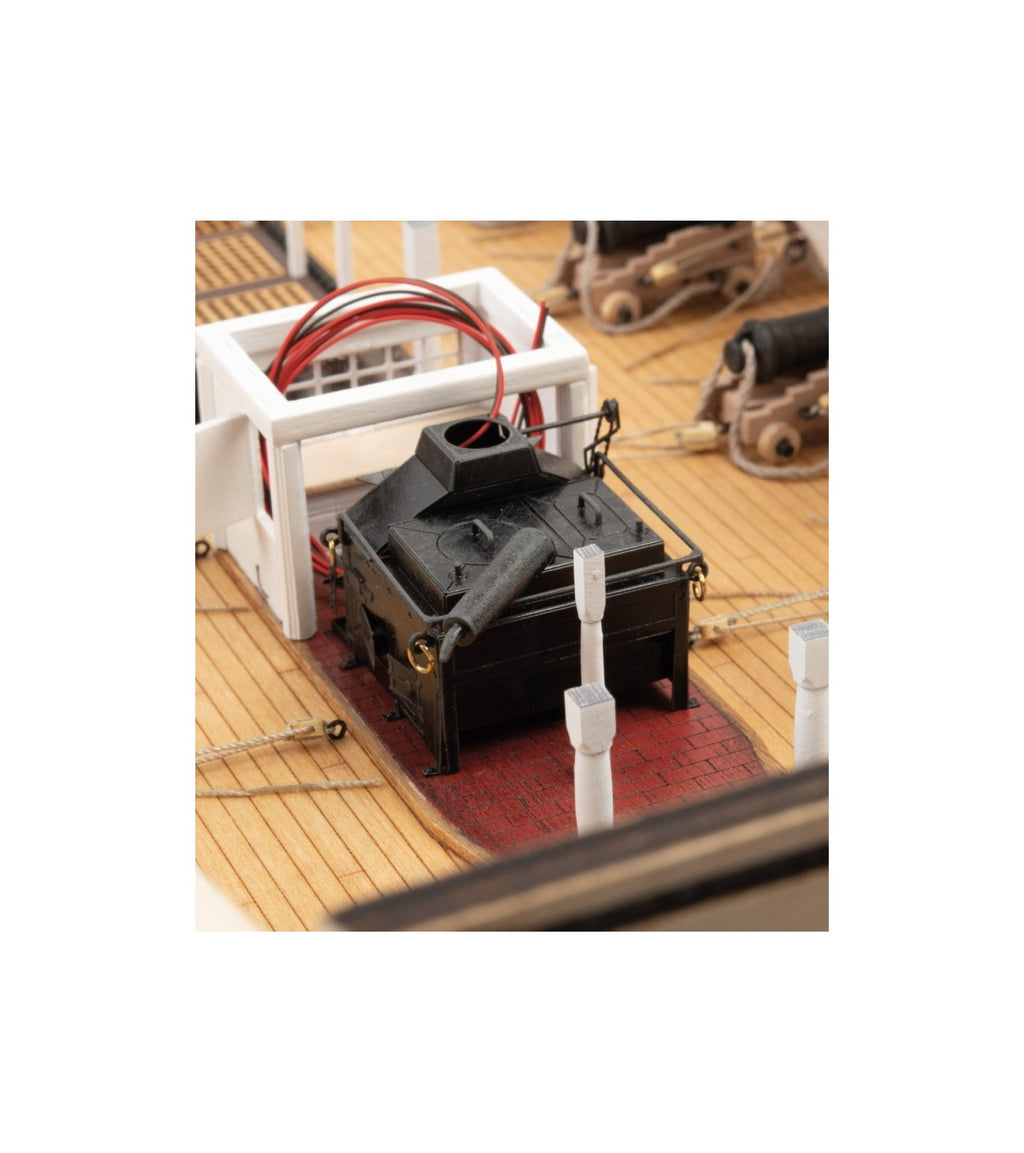 HMS VICTORY Trafalgar 1805 - ANATOMY Version - 1:84 Wooden Scale Model
