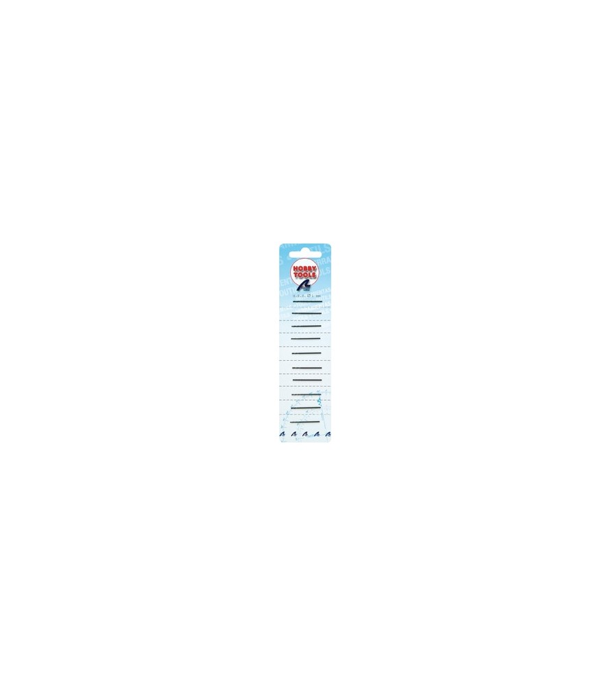 Set of 10 Mini Bits 1 mm for Drills
