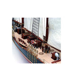 Fishing &amp; Regattas Schooner Bluenose II. 1:75 Wooden Model Ship Kit