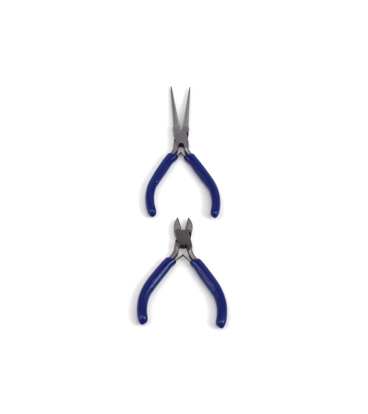 Set of 2 Flat Grip and Cutting Pliers
