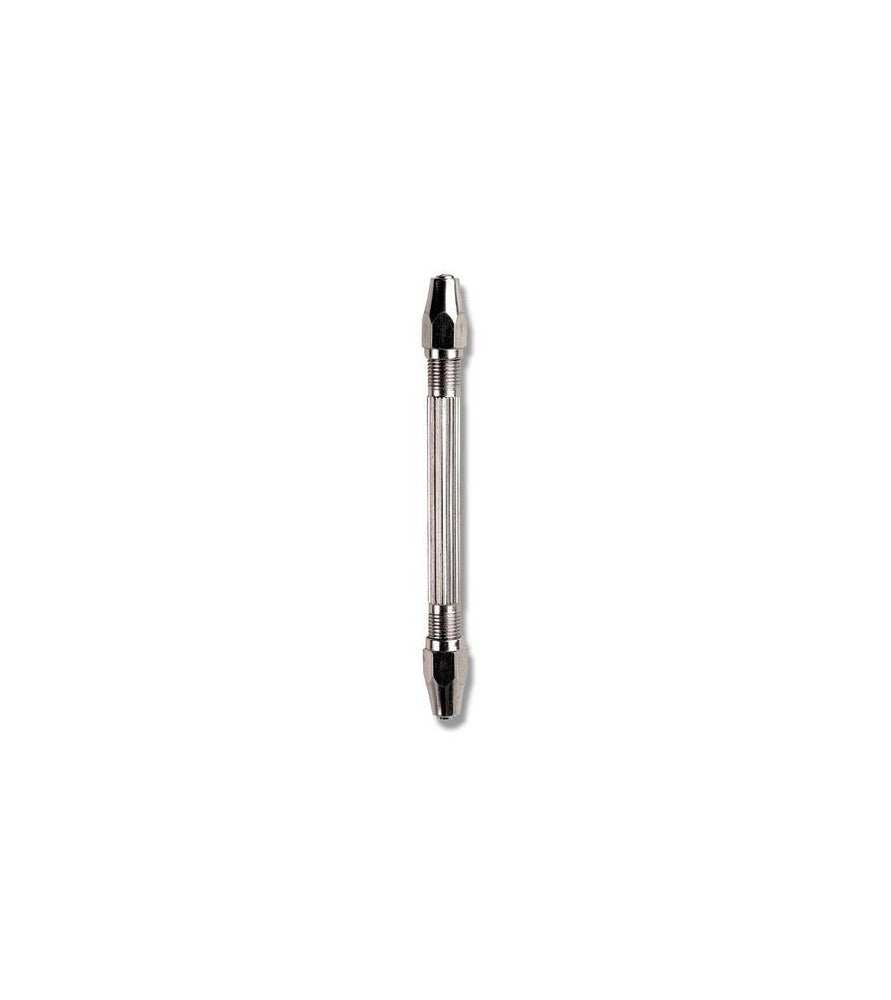 Hand drill with two mouths