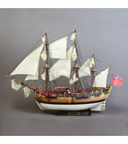 Vessel HMS Endeavour. 1:65 Wooden Model Ship Kit