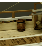 Barrel in Boxwood of 8 mm (4 Units) for Ship Modeling